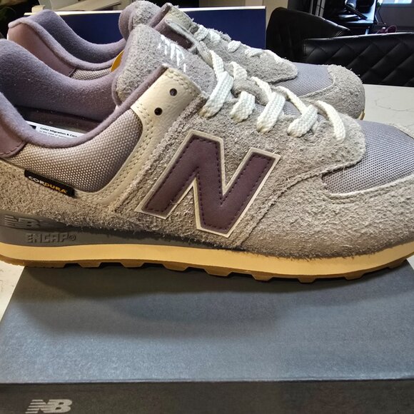 New Balance YGD Rain Grey 574 Mens Size 10 CORDURA NEW Scarpe Sneakers UOMO - Picture 5 of 15